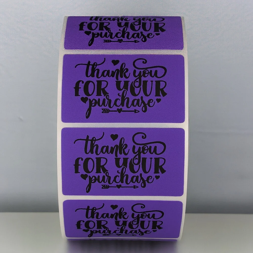 Thank You For Your Purchase Stickers – Small Business Packaging Labels 2